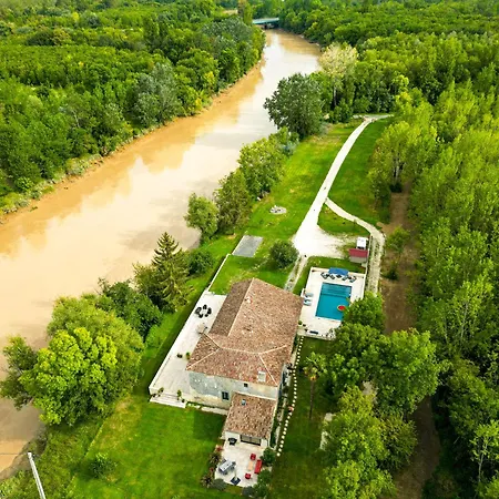 Les Bons Amis, Prive De 6 Hotes, Piscine, Riviere, Libourne, Saint-emilion 别墅 *