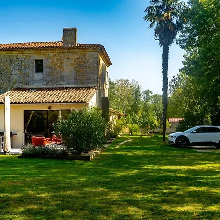 Les Bons Amis, Prive De 6 Hotes, Piscine, Riviere, Libourne, Saint-emilion فيلة *